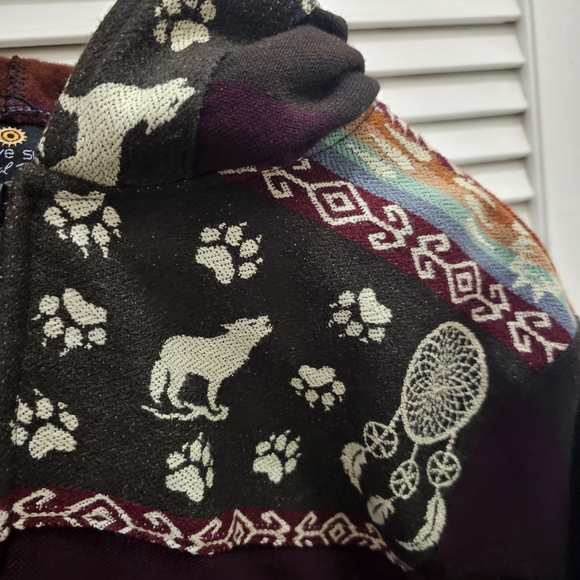 Multicolor Hooded Jacket - Picture 6 of 6